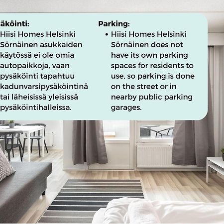 Hiisi Homes Helsinki Soernaeinen 외부 사진